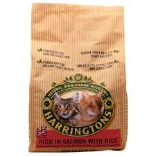 Harringtons Cat Food Rich In Salmon With Rice 3 X 2kg Chicken Rice Cat Food Salmon And Rice