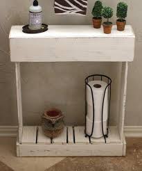 This White Slatted Skinny Table Is Perfect Zulilyfinds Skinny Tables Reclaimed Wood Console Table Wood Console Table