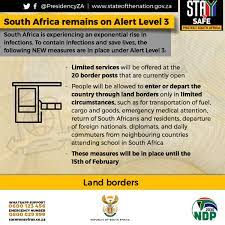 Summary Of Level 3 Regulations As Of 13th February 2021 Sa Corona Virus Online Portal