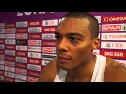 William Sharman (GBR), Silver Medal Winner 110m Hurdles Men