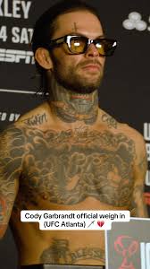 Cody Garbrandt Record