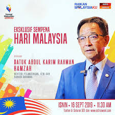 Datuk abdul karim rahman hamzah. Datuk Abdul Karim Rahman Hamzah Twitterissa Another Lovely Morning I M Honoured To Be Interviewed In Conjunction With This Year S Malaysia Day Celebrations I Hope My Friends Will Spend Time To Watch