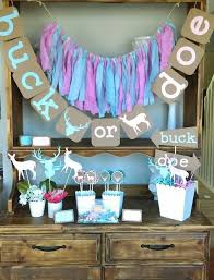 Buck Or Doe Gender Reveal Package Boy Or Girl Baby Shower Decorations Blue Or Pink We W Gender Reveal Decorations Baby Gender Reveal Party Baby Reveal Party