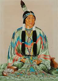 View Seated Native American Woman Attributed To Winold Reiss Gouache On Paper 19 3 4 X 14 1 2 Inches Edition Native Art Native American Women Bull Painting