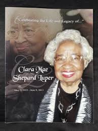 Civil Rights Activist Clara Luper 2011 Memorial Program Sit-in Movement  Katz
