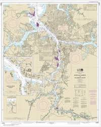 Noaa Chart Norfolk Harbor And Elizabeth River 12253