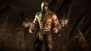 Mortal kombat ninjas warrior scorpion fantasy games masks hood headgear 1080x1920. Foto Mortal Kombat Mann Scorpion Fantasy Spiele Maske 1920x1080