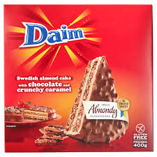 Daim Almond Cake Chocolate And Crunch Ikea In 2020 Almond Cakes Daim Cake Chocolate
