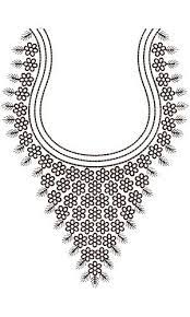 1.blue chudi with dark green embroidery design 2. Traditional Neck Embroidery Design 15761 Embroidery Neck Designs Hand Embroidery Designs Embroidery Designs
