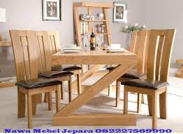 Keukenmeubilair in india keuken & # 8211; Set Meja Makan Modern Model Z Unik Farmhouse Kitchen Tables Dining Table Chairs Wood Furniture Design
