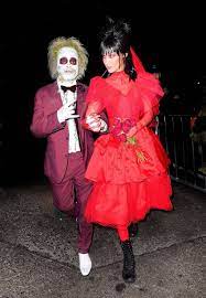 Beetlejuice and lydia wedding costumes for halloween. The Best Celebrity Halloween Costumes Celebrity Halloween Costumes Beetlejuice Halloween Costume Cool Halloween Costumes