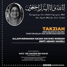 Rightfully recognize sybil kathigasu's contributions in malaysian h. Mahdzir Khalid Salam Takziah Diucapkan Kepada Seluruh Facebook