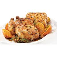 Poulets De Cornouailles Aux Clementines Aux Baies De Genievre Et Au Sirop D Erable Recipe Food Cornish Hens Rock Cornish