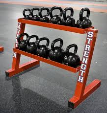 New additions to your gym: Short Two Tier Kettlebell Rack Legend Fitness