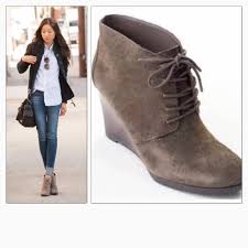 I have never been so impressed with a pair of booties as i have been with my franco sarto's women's boots.i have always refused to buy shoes online because you can't try them on but i read several of the reviews. Franco Sarto Shoes New Franco Sarto Weston Wedge Bootie Poshmark