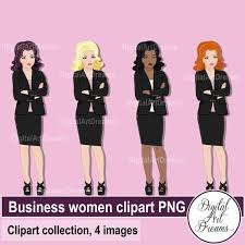 Business Woman Clipart Business Outfit Business Style Black Suit Character Graphics Women Illustrations Woman Illustration Clip Art African American Girl