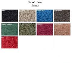 Knox Auto Carpets Colour Range