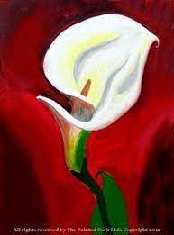 Calla Lily Flower String Painting Best Flower Wallpaper