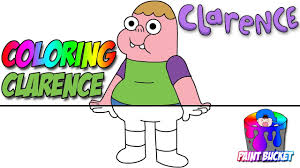 Use the download button to see the full. Clarence Coloring Pages Cartoon Network Coloring Book For Kids To Learn Colors Youtube