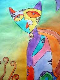 Picasso Cat Cat Art Picasso Art Projects