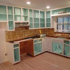 How To Paint The Inside Of Your Cabinets How To Build It Inside Kitchen Cabinets Kitchen Remodel Painting Kitchen Cabinets