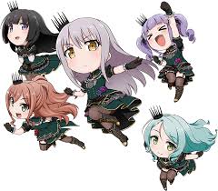 Members are, aina aiba as yukina minato (vo.), haruka kudo as sayo. Roselia Bang Dream Bang Dream Girls Band Party Image 2934125 Zerochan Anime Image Board