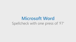 My365 Word Spell Check With One Press Of F7 Youtube