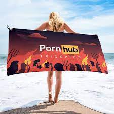 Porn-hub Microfiber Bath Towel Beach Towel Female Silk Printed Long Skirt  Wrapped Bikini Covered Sunscreen Blanket - AliExpress