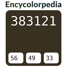 383121 Hex Color Code, RGB and Paints