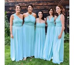 Maybe you would like to learn more about one of these? Tiffany Blue Bridesmaid Dresses Multiway Infinity Convertible Wrap Dress