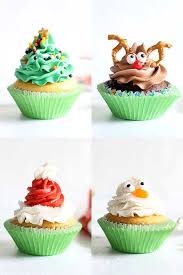 If desired, serve with vanilla ice cream. Christmas Cupcakes Four Easy Ideas With One Decorating Tip Video