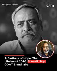 A Baritone of Hope: The Lifeline of 2020. Shouvik Roy, Founder