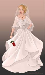 Wedding Dress Sam By Dinaleena2000 On Deviantart In 2021 Anime Dress Dresses Doll Wedding Dress