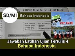 Paket detik detik ujian nasional smp mts 2016 2017 kunci jawaban. Latihan Ujian Tertulis 4 Bahasa Indonesia Buku Detik Detik Usp Sd Mi Youtube