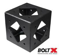 ProX XT-BT12-6WBLKMK2 BoltX 6 Way 12″ Flushed Black Corner ...