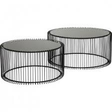 The nuevo roman coffee table is the bold conversation starter you've been searching for. Contemporary Black Coffee Table Wire Kare Design