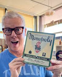 If YOU remember when this game came out you might be OVER THE HILL. I  believe this is from the FIRST year Monopoly came out and the 2nd edition.  Wanna see the