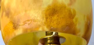 Charles Ranc & Daum Nancy Pair Boudoir Lamps sold at auction