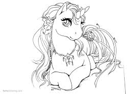 I love to color and truly believe. Queen Unicorn Coloring Pages Novocom Top