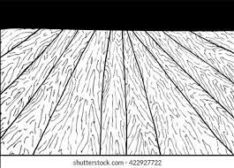 Hand Draw Sketch Perspective Wooden Floor Stock Vector (Royalty Free)  317504099 | Shutterstock