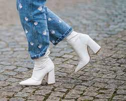 For this combination, your options are pretty endless. 12 Ways To Style White Ankle Boots Year Round