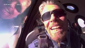 Virgin galactic is launching founder richard branson along with three other crew members on the company's fourth spaceflight test to date. Wsndwksi514ghm