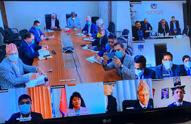 The embassypage for nepal's embassy in kuala lumpur, has updated and verified contact details for the mission, including address, telephone number, fax number and email address, as well as information about the embassy's website and social media presence. Mofa Of Nepal Auf Twitter Foreign Minister Pradeepgyawalik And Moless Hon Rameswor R Yadav In Video Conference With Heads Of Nepali Missions In Malaysia Rok Japan Israel And South Africa To