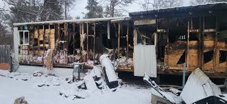 Grayling community rallies around family left homeless as Christmas  approaches