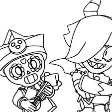 Maybe you would like to learn more about one of these? Coloriage Brawl Stars Saison 3 Poco Starr Et Colette Malefique 5