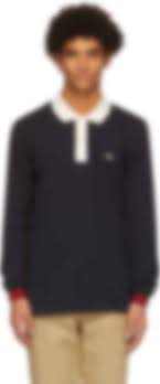 Livraison gratuite à partir de 24,90€. Polo A Manches Longues Bleu Marine Collar Stripe Lacoste En Solde