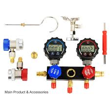 Buy Ac Manifold Gauge Set Elitech Dmg 1 Elitechustore Com Elitech Technology Inc