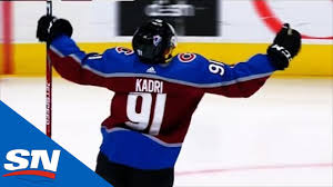 Watch as nazem kadri makes the steal at the blue line and gives it his all with a slap shot past watch as nazem kadri scores a power play goal for his first as a member of the the colorado. Nazem Kadri Scores His First Goal As A Member Of The Colorado Avalanche Youtube