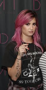 Demi Lovato M G Pink Hair Demi Lovato Demi Lovoto Lovato