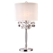 Ore International K 5110t Crystal Silver Table Lamp In 2020 Silver Table Lamps Table Lamp Lamp